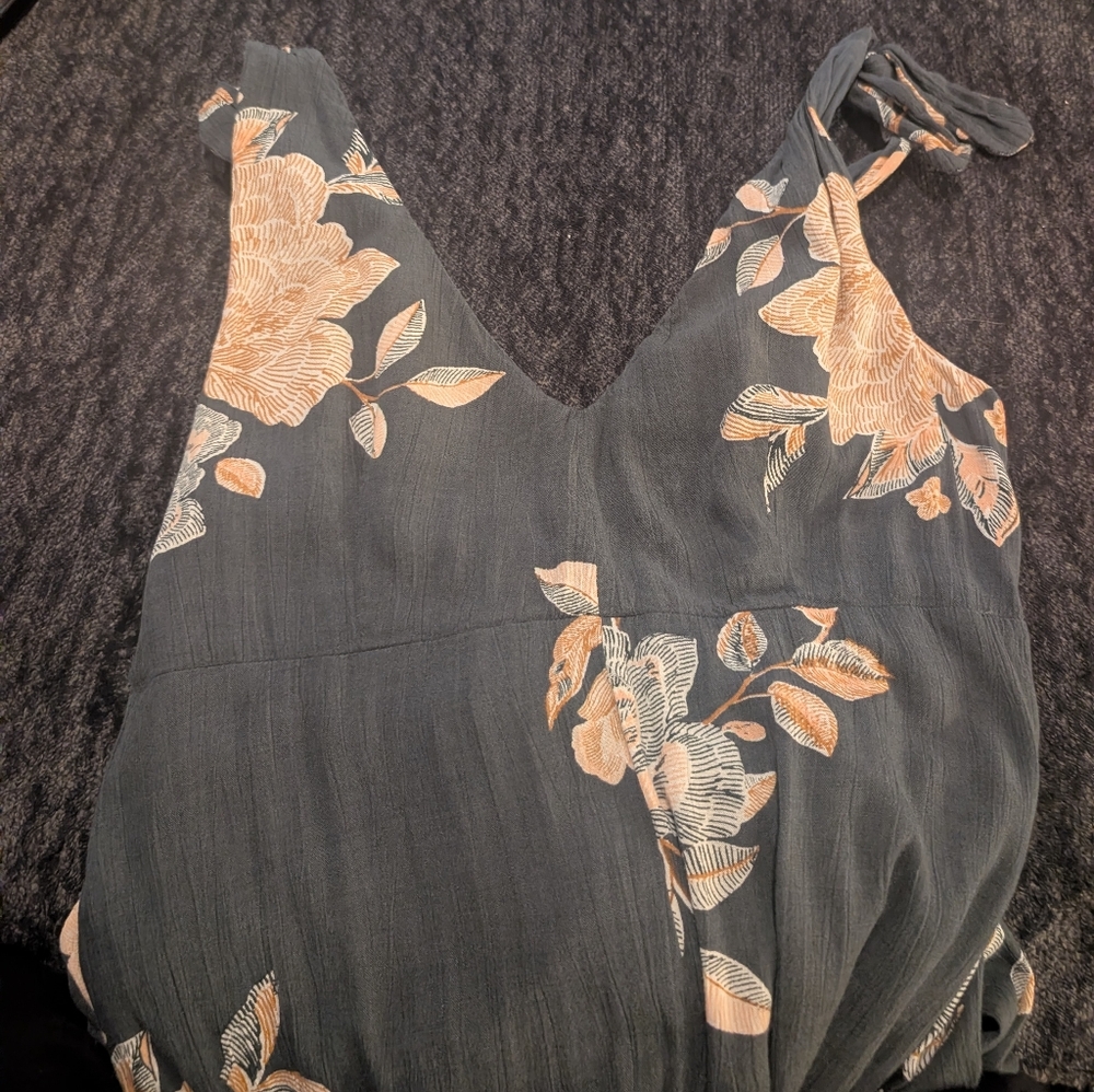 O'Neill Gray Maxi Dress Size Large